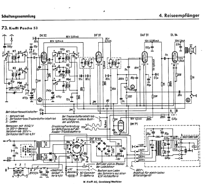 Pascha 53-1; Krefft AG, W.; (ID = 27022) Radio