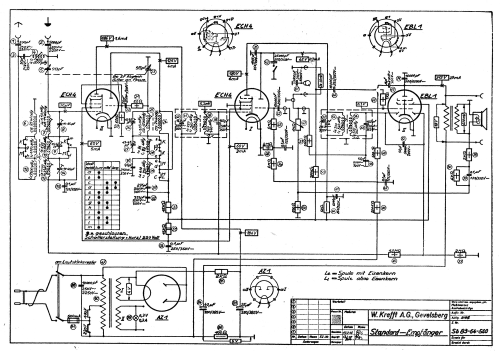 Standard-Super 83-64-500; Krefft AG, W.; (ID = 1096578) Radio