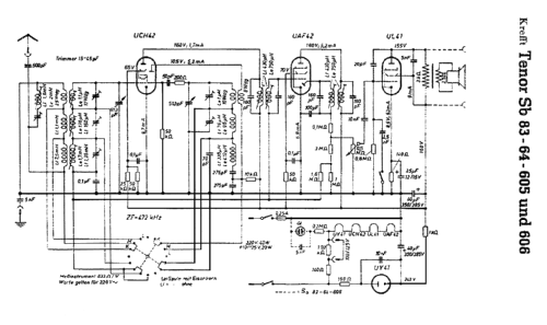 Tenor 83-64-606; Krefft AG, W.; (ID = 39335) Radio