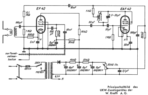 UKW-Vorsatzgerät 81-22-0100; Krefft AG, W.; (ID = 91232) Adaptor