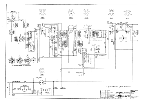 Weltfunk GW517; Krefft AG, W.; (ID = 2499713) Radio