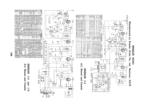 11-5A ; Kriesler Radio (ID = 2421889) Radio