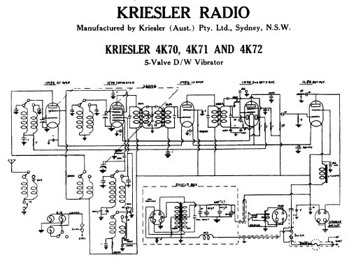 4K72; Kriesler Radio (ID = 772101) Radio
