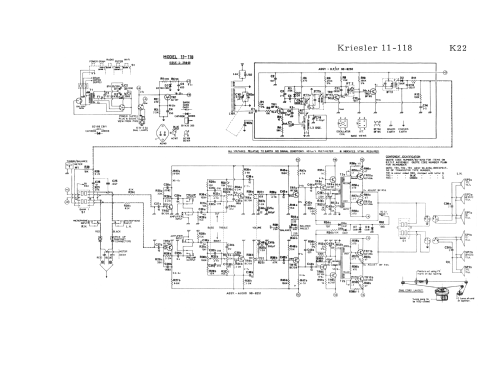 Custom 15 Deluxe Hi-Fi Multisonic 11-118; Kriesler Radio (ID = 2740927) Radio