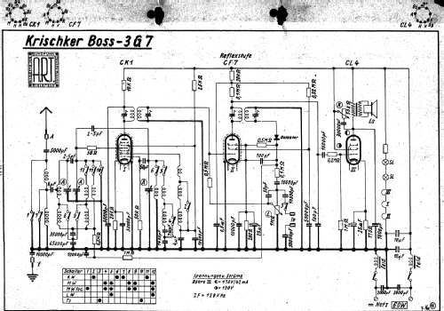 Boss 3G7; Krischker & Nehoda; (ID = 2759861) Radio