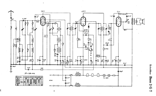 Boss 3G7 ; Krischker & Nehoda; (ID = 9659) Radio