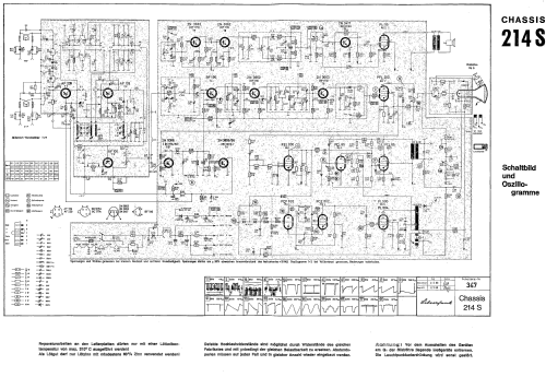 Silverfunk Fernsehchassis Ch= 214S; Kuba Kuba-Imperial, (ID = 2615878) Television