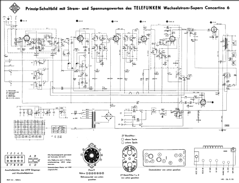 Dominante Ch= Telefunken Concertino 6 ; Kuba Kuba-Imperial, (ID = 727591) Radio