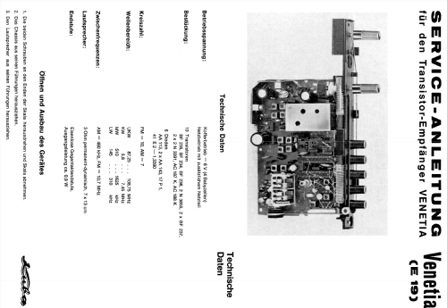 Venetia E19; Kuba Kuba-Imperial, (ID = 2073744) Radio