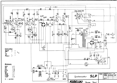 Synchronizer - Synchronisateur SLP; Kudelski SA; (ID = 1747875) Misc