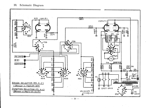 Vacuum Tube Voltmeter K-142; Kyoritsu Electrical (ID = 1536052) Equipment