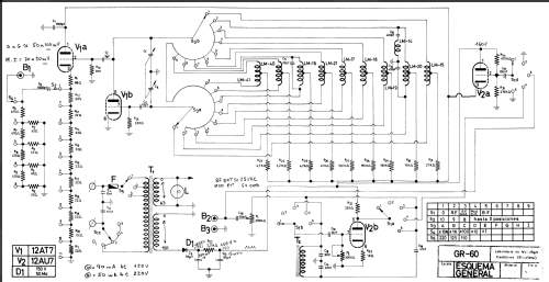 Generador RF GR-60; LME Laboratorio de (ID = 733205) Equipment