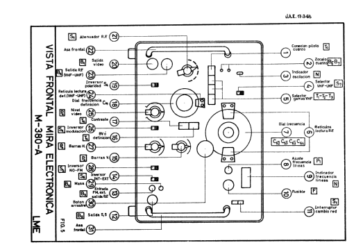 Mira Electrónica M-380-A ; LME Laboratorio de (ID = 745269) Equipment