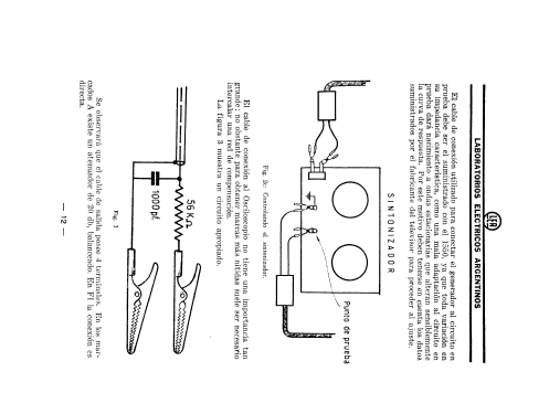 Generador de Barrido y Marcador 1550; LEA - Laboratorios (ID = 1237415) Equipment