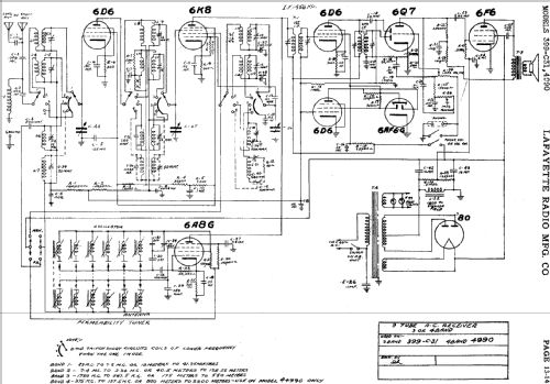 4990; Lafayette Radio & TV (ID = 660173) Radio