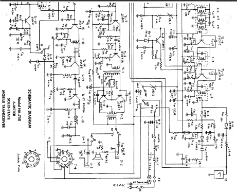 6 Meter Transceiver HA-750; Lafayette Radio & TV (ID = 2085027) Amat TRX