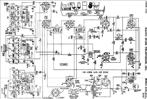 B-100 Ch= B-100; Lafayette Radio & TV (ID = 662526) Radio