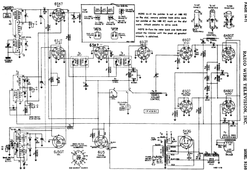 B195 Ch= 1A63; Lafayette Radio & TV (ID = 661893) Radio