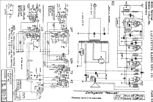 C-78 Air Navigator; Lafayette Radio & TV (ID = 658039) Radio