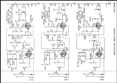 C-95 Chassis; Lafayette Radio & TV (ID = 844081) Radio