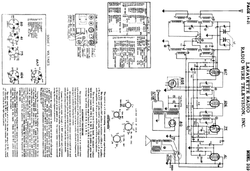 D19; Lafayette Radio & TV (ID = 661949) Radio