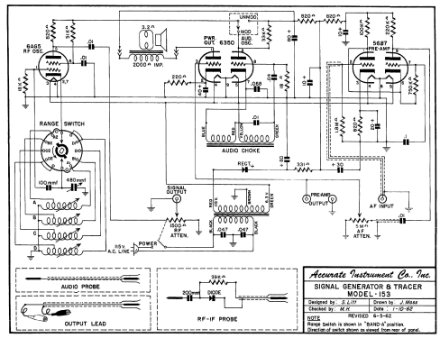 KT-208 Signal Generator and Tracer ; Lafayette Radio & TV (ID = 1356530) Equipment