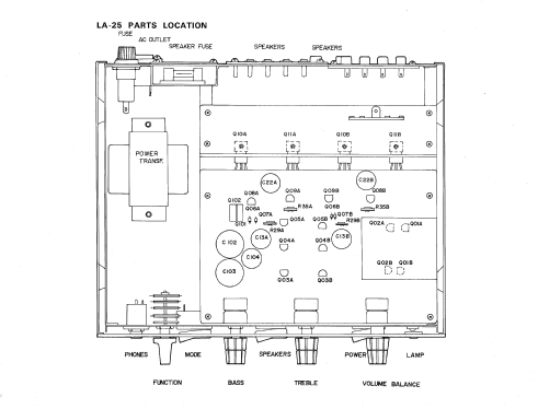 LA-25; Lafayette Radio & TV (ID = 2167628) Ampl/Mixer