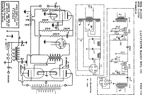 P-15754 ; Lafayette Radio & TV (ID = 657081) Ampl/Mixer