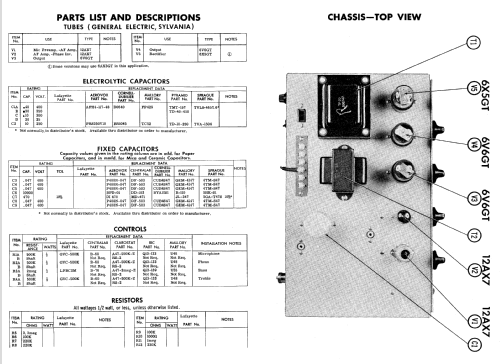 PA-61 ; Lafayette Radio & TV (ID = 692815) Ampl/Mixer