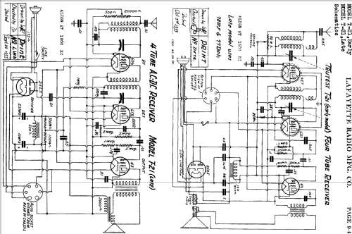 T-21 Trutest 4 Compact; Lafayette Radio & TV (ID = 658028) Radio