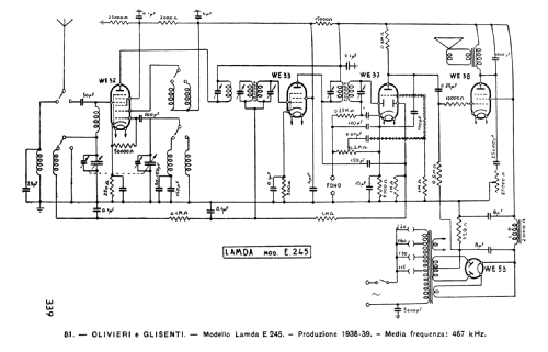 E245-M; Lambda - Olivieri e (ID = 37282) Radio