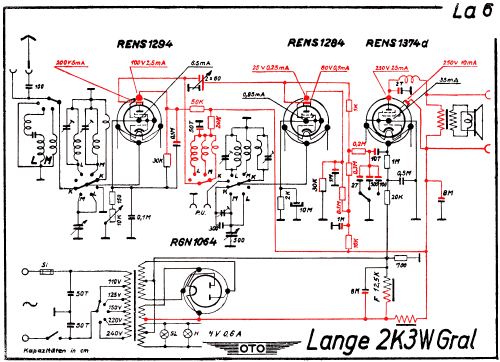 Gral 2K3W; Lange GmbH, Johannes (ID = 2954315) Radio