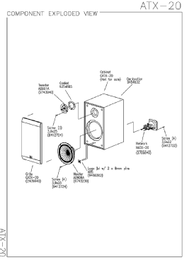2-Way Speaker System ATX-20; Lansing, James B. (ID = 2805526) Parlante