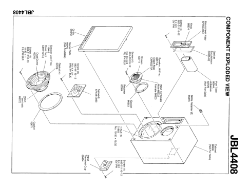 Loudspeaker System 4408; Lansing, James B. (ID = 2095693) Speaker-P