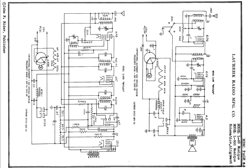 Musique L-600; Laurehk Radio Mfg. (ID = 1189418) Radio