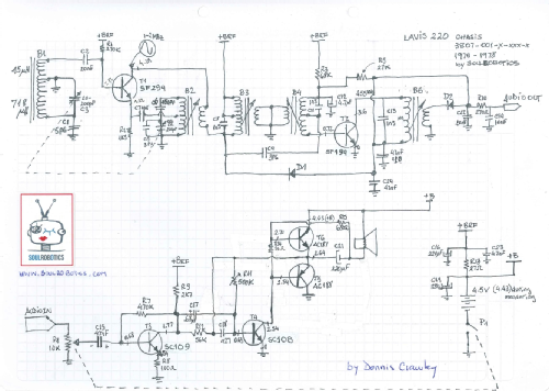 220 Ch= 3807-001-3-000-5; Lavis S.A., Labelson (ID = 2877870) Radio