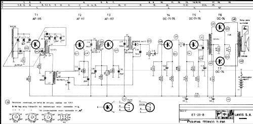 T-730; Lavis S.A., Labelson (ID = 1411306) Radio
