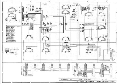 CRT Tester Rejuvenator LCT-910; Leader Electronics (ID = 1037380) Equipment