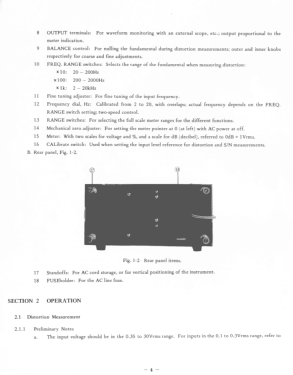 Distortion Meter LDM-170; Leader Electronics (ID = 2750451) Ausrüstung