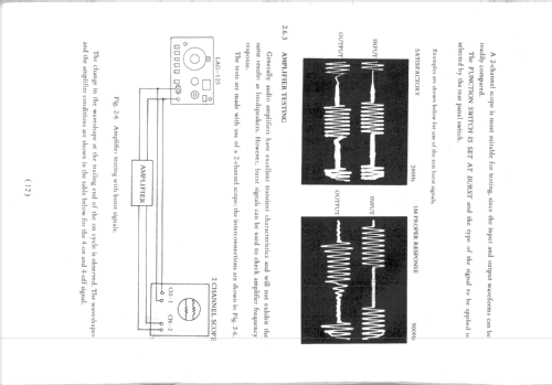 Low Distortion Audio Generator LAG-125; Leader Electronics (ID = 2464178) Equipment