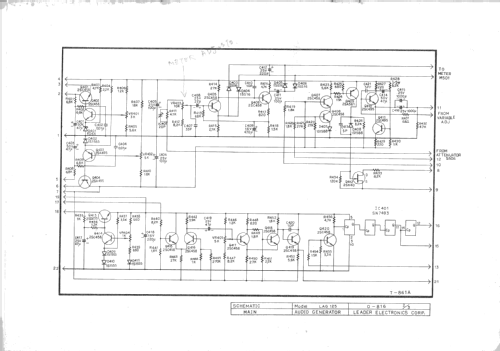 Low Distortion Audio Generator LAG-125; Leader Electronics (ID = 2464186) Equipment