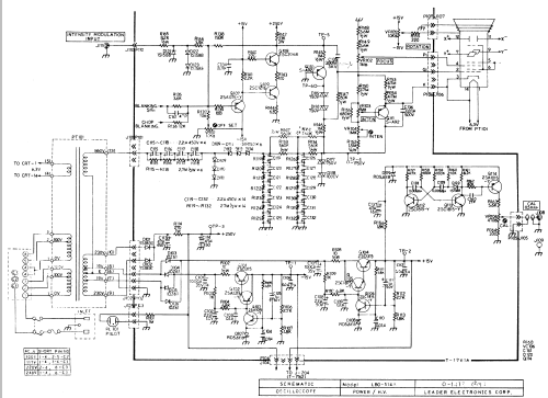 Oscilloscope LBO-514A; Leader Electronics (ID = 724586) Equipment