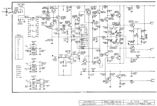 Oscilloscope LBO-514A; Leader Electronics (ID = 724590) Equipment