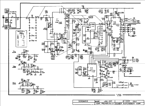 Oscilloscope 20MHz LBO-522; Leader Electronics (ID = 1030371) Equipment