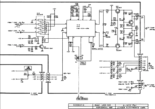 Oscilloscope 20MHz LBO-522; Leader Electronics (ID = 1030376) Equipment