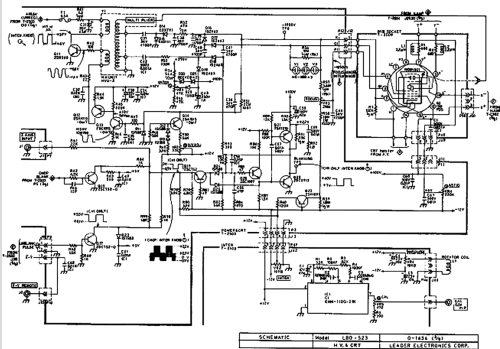 Oscilloscope LBO-523; Leader Electronics (ID = 1030385) Equipment