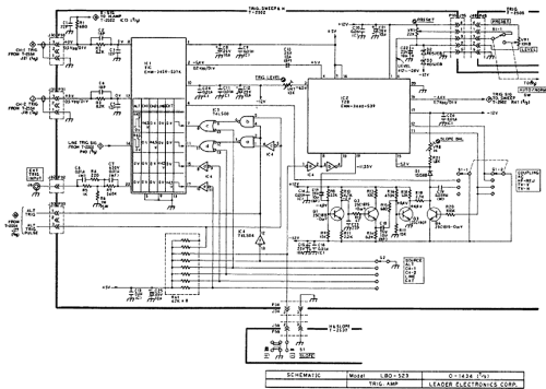 Oscilloscope LBO-523; Leader Electronics (ID = 1030389) Equipment