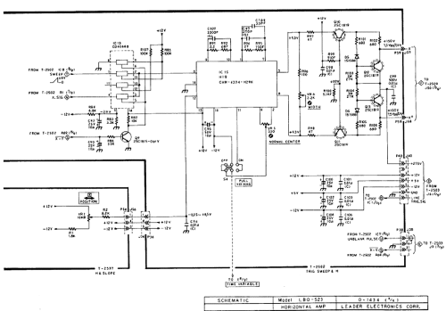 Oscilloscope LBO-523; Leader Electronics (ID = 1030391) Equipment