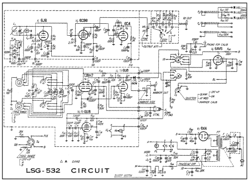 SWEMAR-Generator LSG-532; Leader Electronics (ID = 869912) Equipment