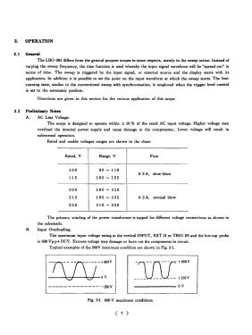 Synchroscope LBO-301; Leader Electronics (ID = 2831481) Equipment